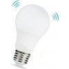 Žárovka Polux GOLDLUX LED žárovka E27 s mikrovlným čidlem 8W 12xSMD5630 806lm Teplá bílá