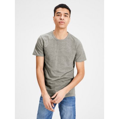 Jack & Jones Basher basic tričko šedá – Zboží Mobilmania