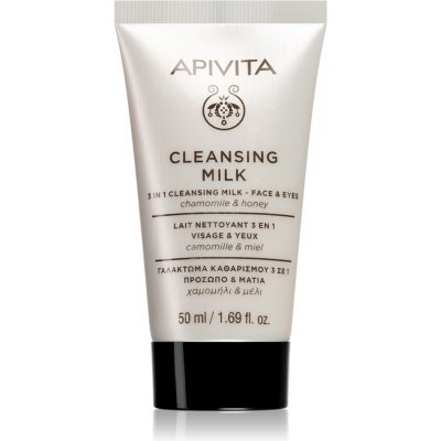Apivita Cleansing Milk Face & Eyes čisticí mléko 3 v 1 na obličej a oči 50 ml – Hledejceny.cz