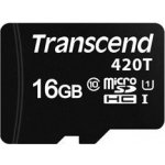 Transcend microSDHC UHS-I U1 16 GB TS16GUSD420T – Sleviste.cz