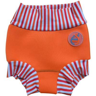 Dětské kojenecké plavky AquaKiddo Swim Nappy Neon Orange – Zboží Dáma