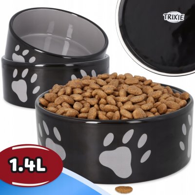 Trixie Miska keramická pes s béž.tlapkami 1,4 l 20 cm – HobbyKompas.cz