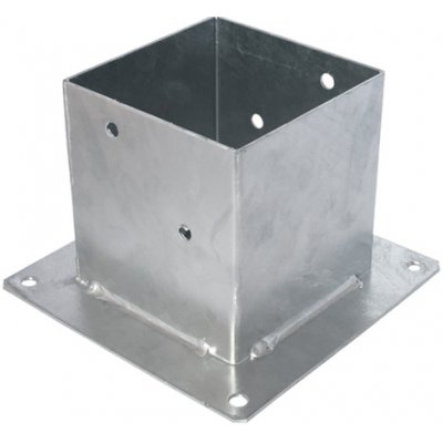 Domax PSP 140 Patka sloupku se čtvercovou základnou 141x141x200x2,5 mm – HobbyKompas.cz