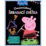 Peppa Pig Omalovánková škrábací knížka Egmont – Zboží Dáma