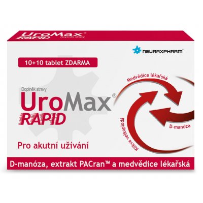 UroMax Rapid 20 tablet – Zboží Dáma