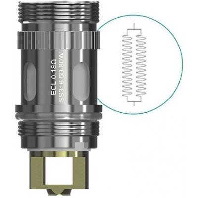 iSmoka Eleaf ECL žhavící hlava pro modely iJust / Melo kanthal DL 0,18ohm – Zbozi.Blesk.cz
