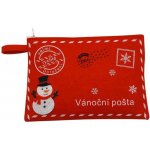 Goba Obálka filcová Vánoční pošta sněhulák 18x13cm – Hledejceny.cz