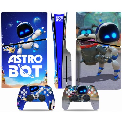 Polep na konzoli - PS5 SLIM diskovou verzi - Astrobot, TN-P5SDisc-0685 – Hledejceny.cz
