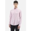 Pánská Košile La Martina man shirt L/S cotton linen fialová