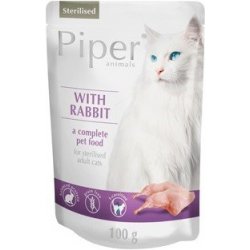 Piper cat s králíkem sterilised 12 x 100 g