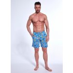 Cornette 698/24 pánské pyžamové šortky modré – Zboží Dáma