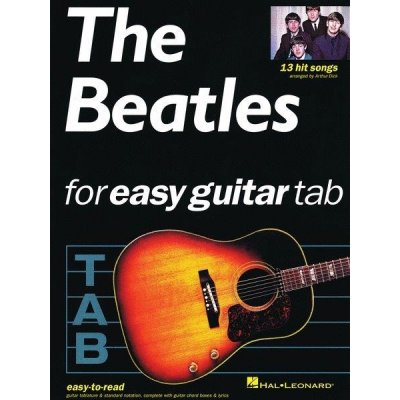 The Beatles For Easy Guitar Tab noty tabulatury na snadnou kytaru – Zbozi.Blesk.cz