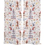 IMPAR Závěsy Vánoční relax (Rozměr : 140x250, Materiál: Interlock) – Zboží Mobilmania