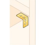 DOMAX Úhelník úzký KW 1, 25 x 25 x 17, zinek – HobbyKompas.cz