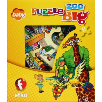 Efko Big Zoo velké 24 dílků