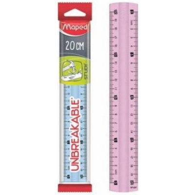 Maped Pravítko Study Unbreakable 45410 20 cm – Zboží Živě
