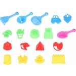 Kruzzel Magický kinetický písek 2000g + formičky + pískoviště – Zboží Dáma