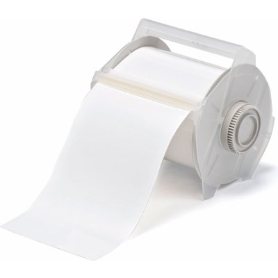 Brady GlobalMark Vinyl B595 WHITE 100MM / 113109, etikety, GlobalMark Indoor/Outdoor Vinyl Tape, 100.00 mm x 30 m – Zboží Dáma