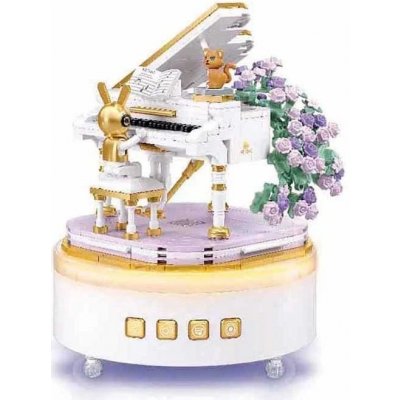 Sluban P8013 Hrací skříňka Piano Sonáta lásky – Zboží Dáma