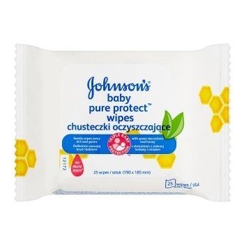 Johnson's Baby Wipes Pure Protect 25 ks