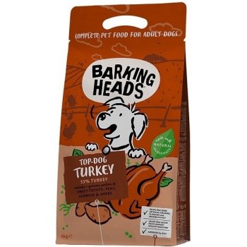 Barking Heads Top Dog Turkey 2 kg