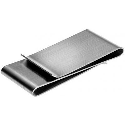 Spona na peníze Stříbrná - oboustranná – Zboží Mobilmania