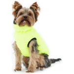Vesta pro psa Charmonix prošívaná oboustranná, šedá/neonově žlutá, XS / 30 cm - Kerbl Vesta pro psa Charmonix prošívaná oboustranná – Zboží Mobilmania