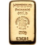 Heraeus zlatý slitek 250 g – Zboží Dáma