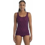 ICEBREAKER Wmns Merino 150 Siren Tank First Snow Nightshade Tempo Aop