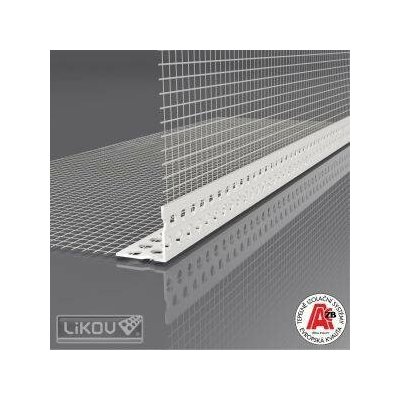 Vertex Rohový profil LK PVC 100/2500 – Sleviste.cz