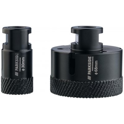 PARKSIDE PERFORMANCE Diamantové vrtací korunky 30-68 mm – Sleviste.cz