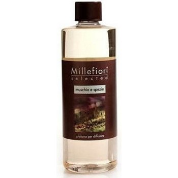 Millefiori Milano náplň do aroma difuzéru mech a koření 250 ml