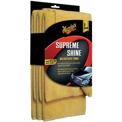 Meguiar's Supreme Shine Microfiber Towel 3 ks – Zboží Mobilmania