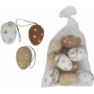 Velikonoční vajíčka, 12 ks X7945 – Zboží Mobilmania