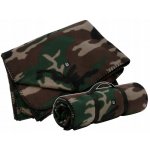 Brandit fleecová deka 135 x 175 woodland – Sleviste.cz