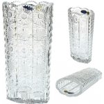 Bohemia Crystal luxusní dekorativní váza 230mm. Český křišťál, bohatý brus Klasik – Hledejceny.cz