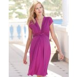 Těhotenské kojící šaty Seraphine Jolene Fuchsia – Zboží Dáma
