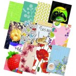 Concorde Záznamní kniha A6 čtvereček 100 listů – Zboží Dáma