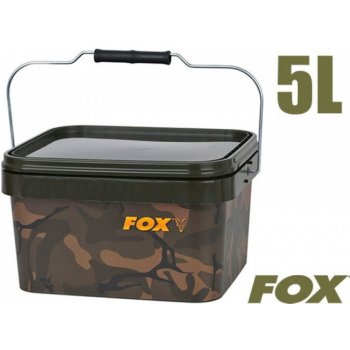 Fox Kbelík Camo Square Buckets 5l