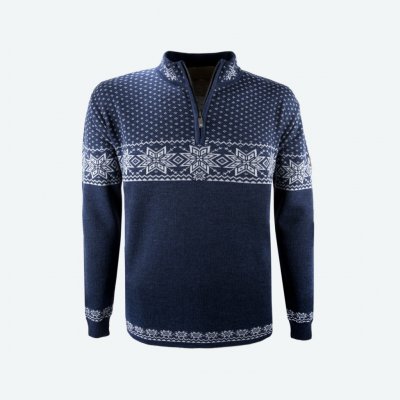 Kama merino svetr 4053 modrá – Sleviste.cz