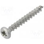 BOSSARD 1083422 Vrut; 4x35; Hlava: válcová; Pozidriv; PZ2; ocel; zinek; SPAX®; BN 615 – Hledejceny.cz