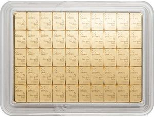 Philoro zlatý slitek CombiBar 50 x 1 g