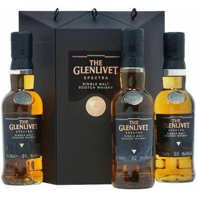 Glenlivet Spectra 40% 3 × 0,2 l (holá láhev) – Hledejceny.cz