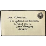 CurePink Harry Potter Letter of Acceptance Dopis o přijetí béžová 75 x 130 cm – Zboží Dáma