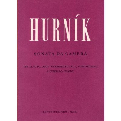 Sonata da camera pro flétnu hoboj housle violoncello a cemba – Hledejceny.cz