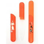 Bohemia Crystal Skleněný pilník s krytkou Orange ručně malovaný s krystaly Swarovski – Zboží Dáma