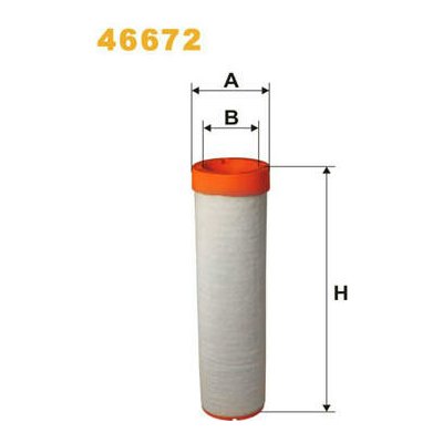 Filtr - sekundární vzduch WIX FILTERS 46672 – Hledejceny.cz