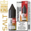 E-liquid Aroma King Salt Strawberry Bull 10 ml 20 mg