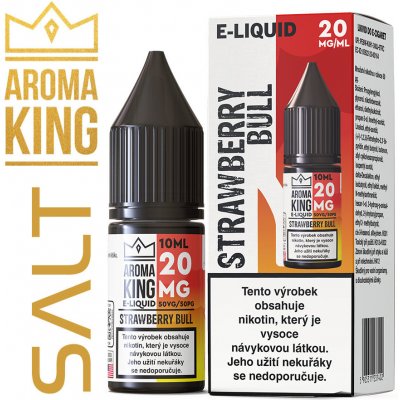 Aroma King Salt Strawberry Bull 10 ml 20 mg