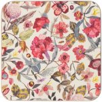 6ks pevné korkové podtácky s květy Flowers - 10*10*0,4cm - Mars & More – Hledejceny.cz